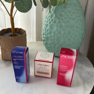 Shiseido Skin and Suncare Trio